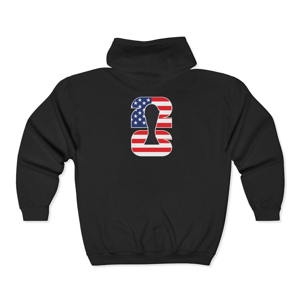 USA Unisex Zip Up