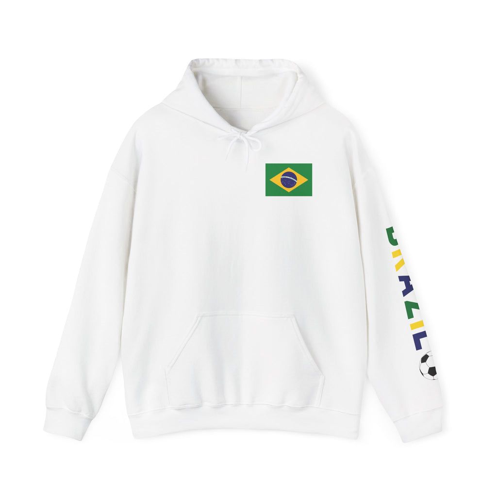 Unisex Brazil World Cup 2026 Country Name Sleeve Hoodie