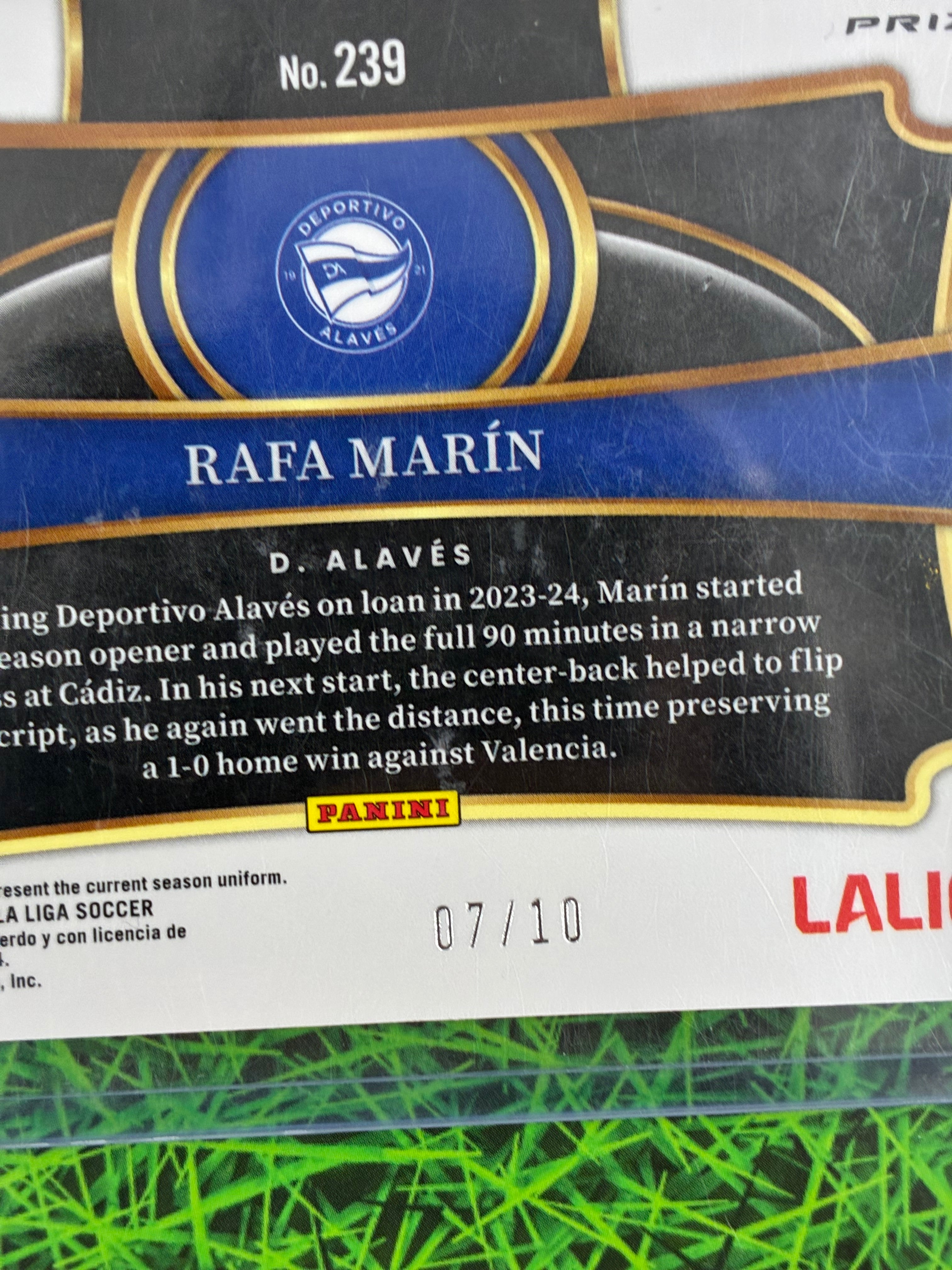 Rafa Marin 7/10 rookie
