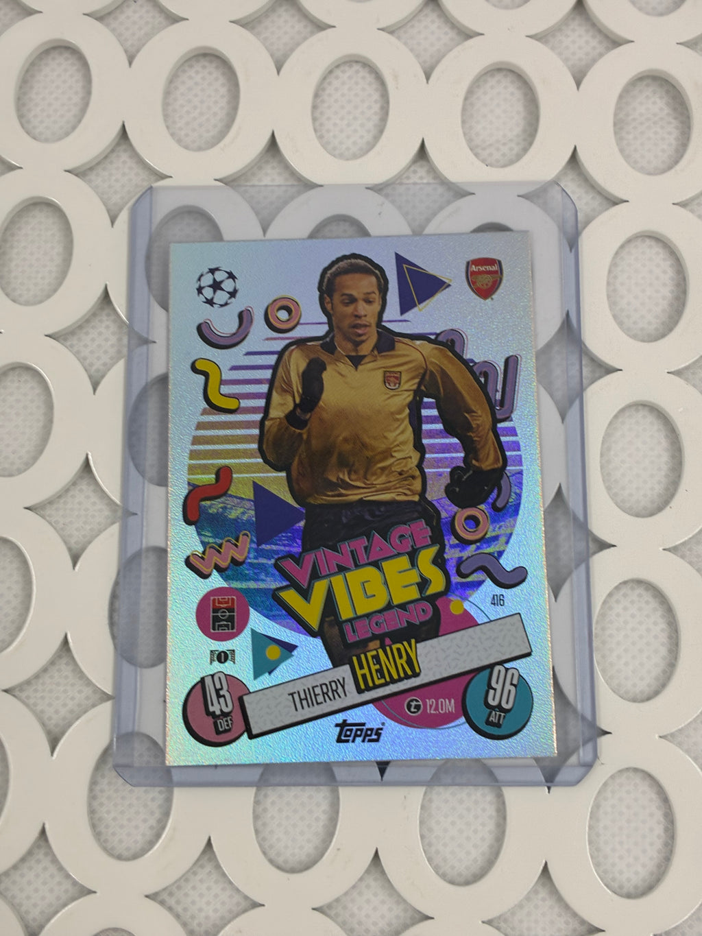 Thierry Henry “vintage vibes”