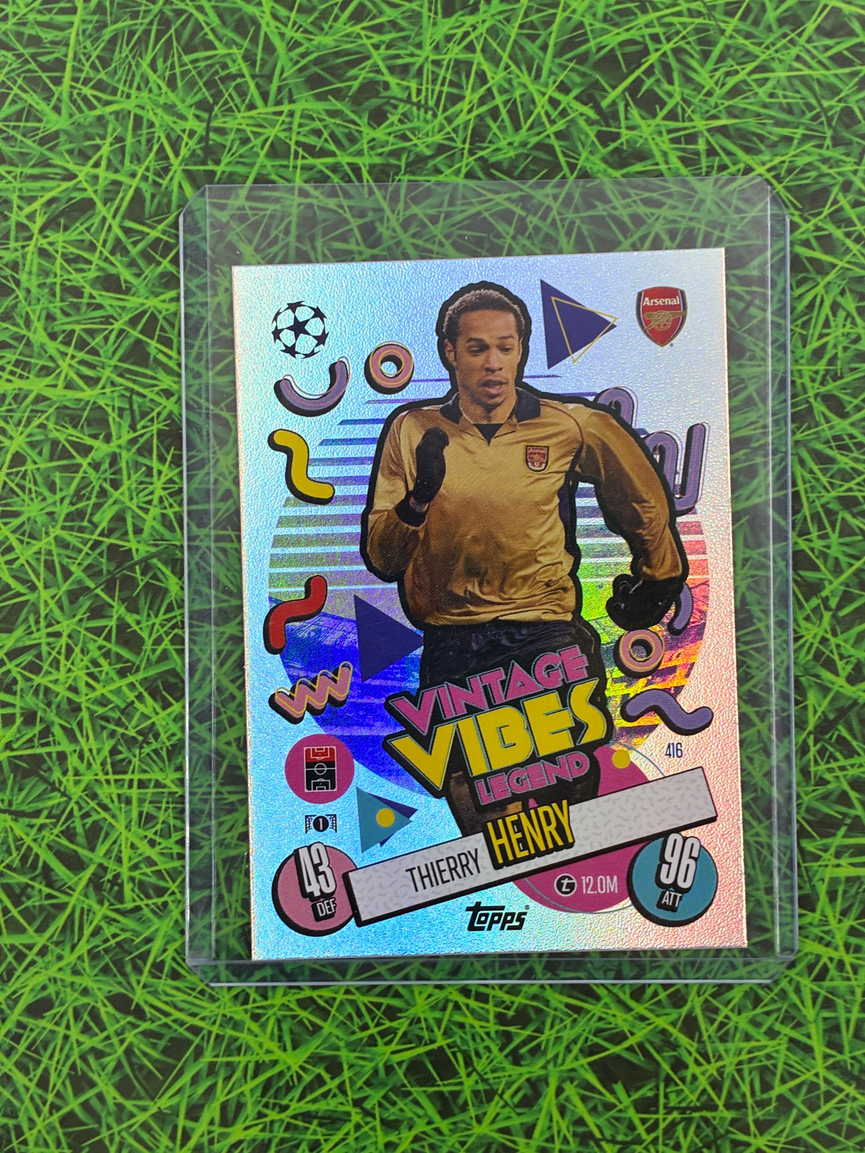 Thierry Henry “vintage vibes”