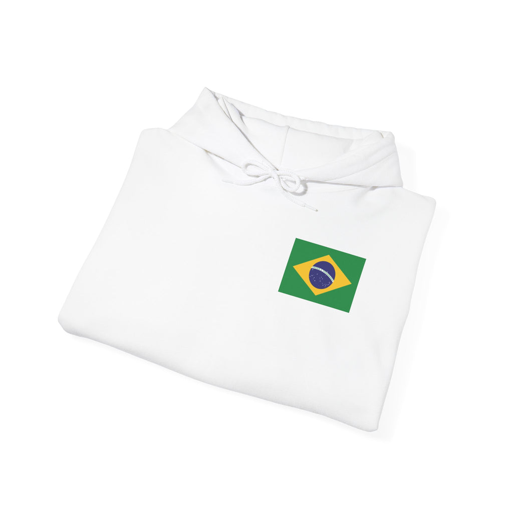 Unisex Brazil World Cup 2026 Country Name Sleeve Hoodie