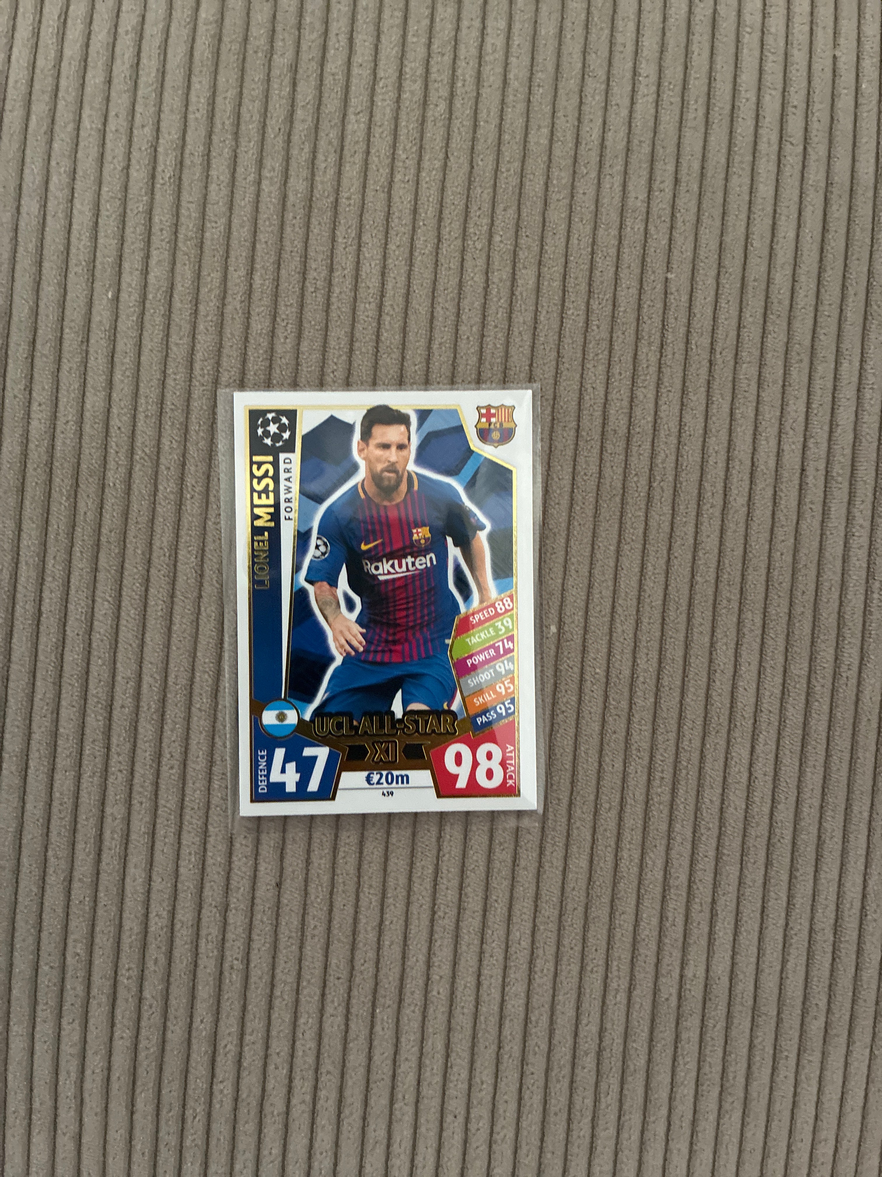 Messi Ucl all star 2017/18
