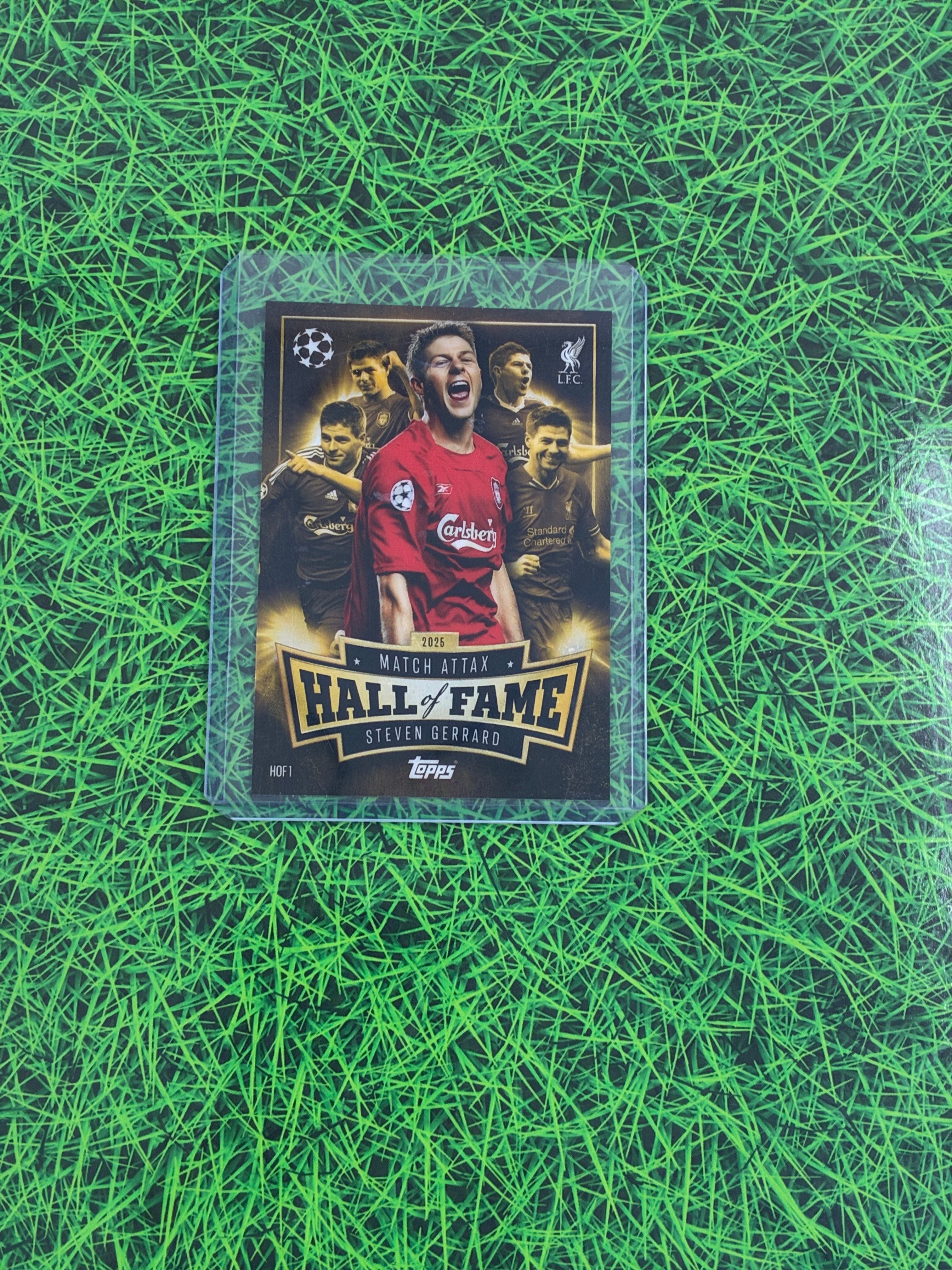 Steven gerrard “Hall of fame”